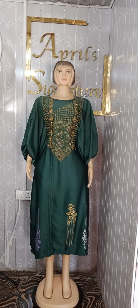Aprils Signature rhinestone kaftan